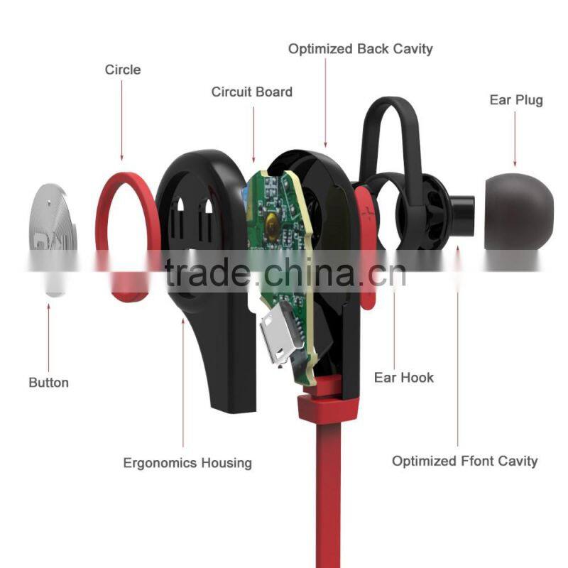Shenzhen factory supreme sound stereo bluetooth headset Sports Headsets Q8/Q9
