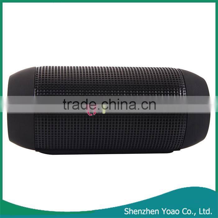 Leadzm Portable Wireless Bluetooth Speaker (Support TF Card/USB/FM Radio) Black