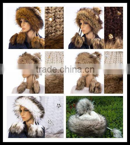 russian style fur hat