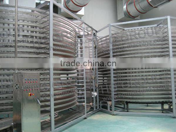 HG series full automatic bread spiral cooling tower