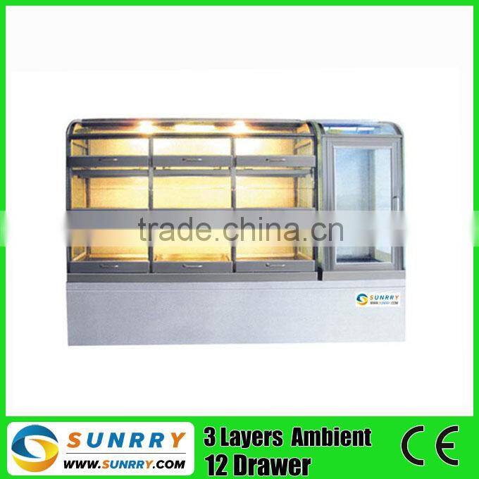 Vertical Cake Display/Refrigerated Bakery Display Case/Cake Pop Display (SY-CSA383B SUNRRY)