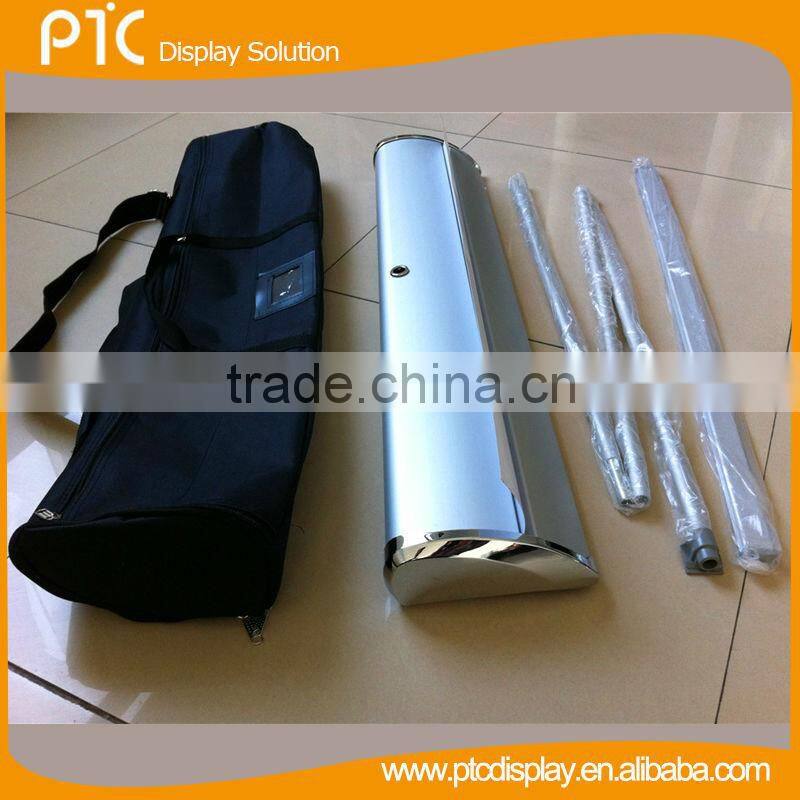 Teardrop protable display stand without foot