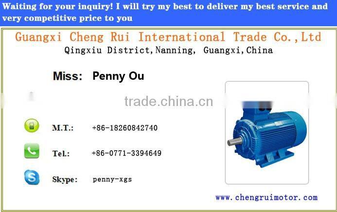 Hot sale low noise Y2-712-4 0.37kw 1500rpm electric motor