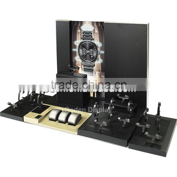 High quality fashionable LCD watch display stand window LCD display