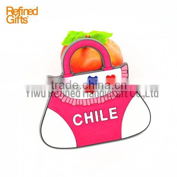 Bag PVC Rubber Soft Mini Fridge Magnets Lovely promotion gifts