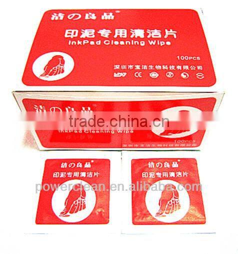 InkPad Cleaning Wet Wipe