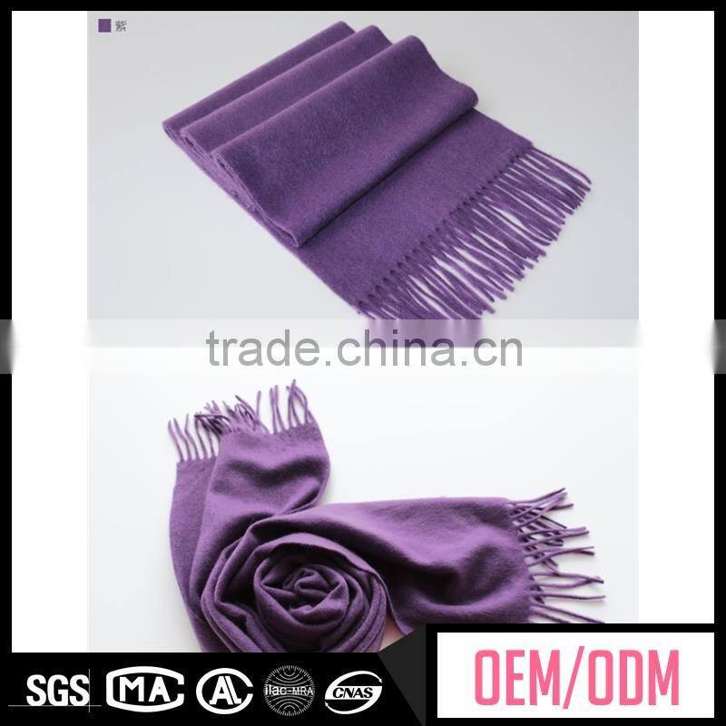 New china scarf, lady's shawl scarf, high quality 100% cashmere scarf