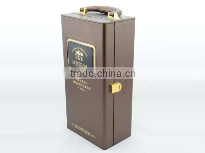 Luxury wooden wine bottle boxes for sale