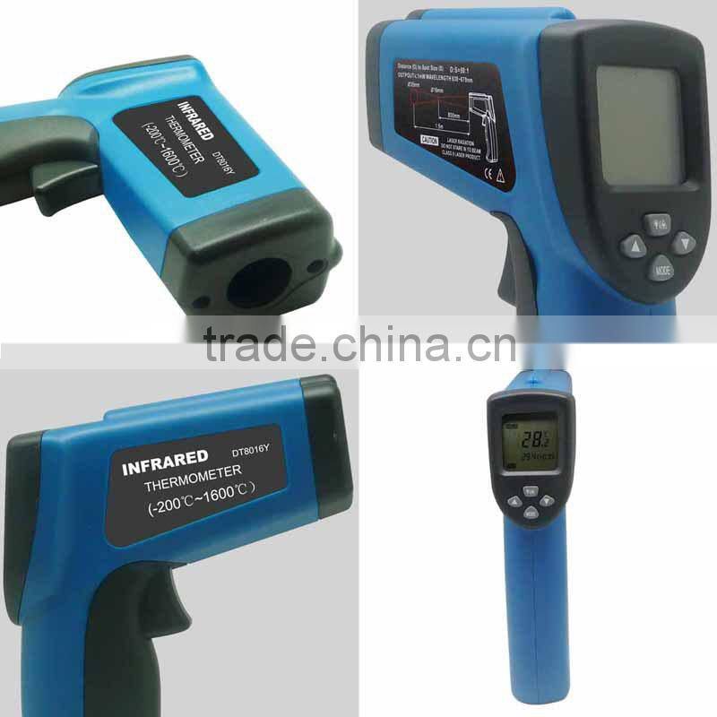 200~3000 Celsius Digital Non-Contact Laser Infrared Temperature Gun IR Infrared Thermometer DT8016Y/DT8020Y/DT8030Y