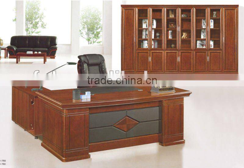 Wood Venner Executive Office Desk,Office Furniture(FOHK-2038)
