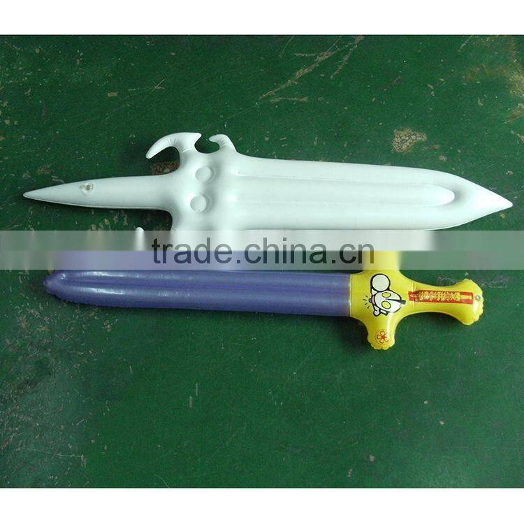 lightweight plastic inflatable axe toy for party