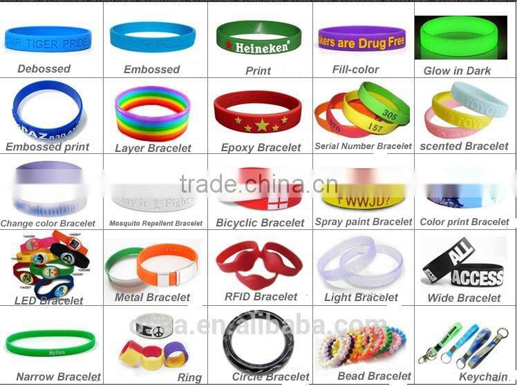 Silicone wrist band custom logo and Silicone wrist band customized or silicone wrist band customised