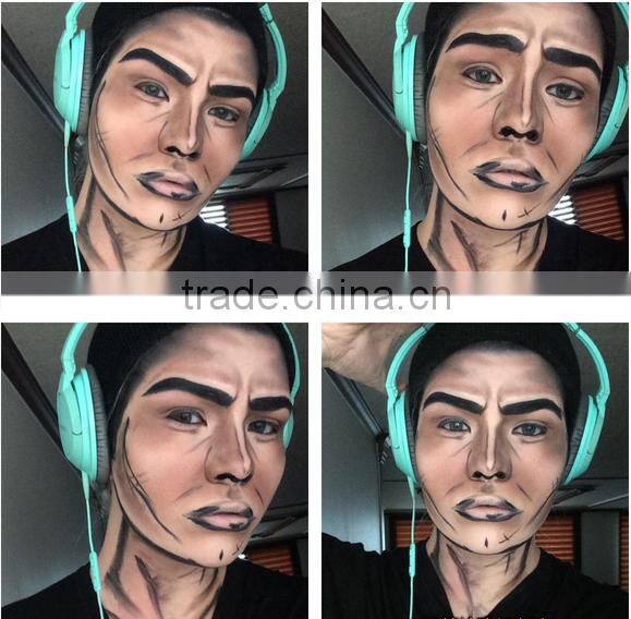 2016 hot sale Wonderful Face Paint non toxic with RAINBOW COLORS