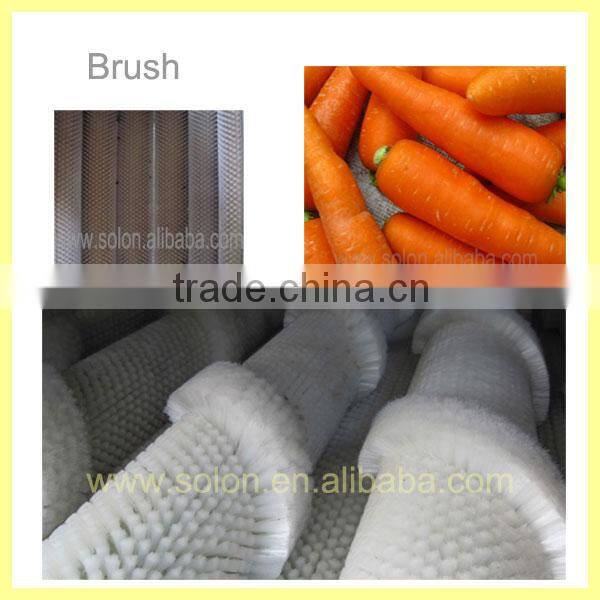 Industrail roller washing machine/peeling machine for vegetables