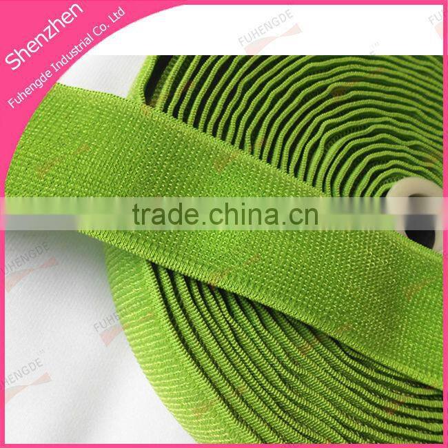 Manufacture of elastic bands for clothes