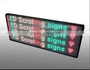 Indoor led message board,programme led running message signs
