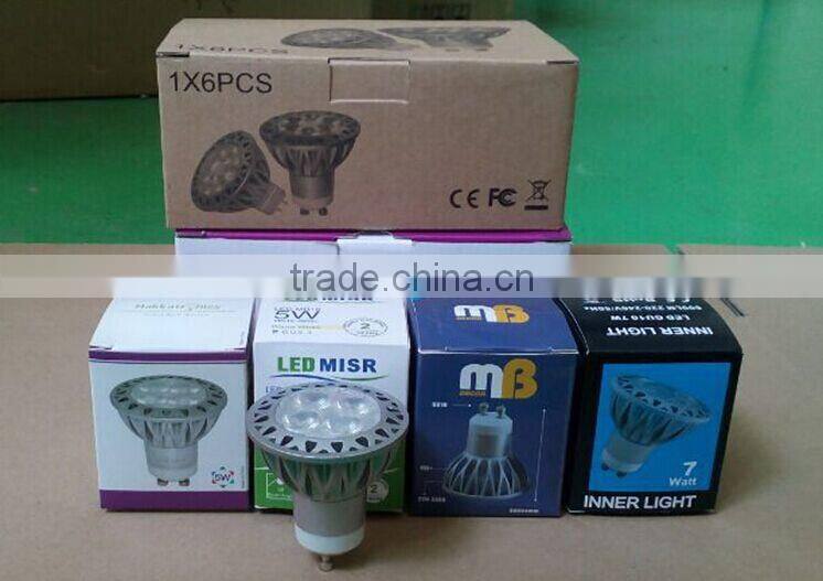 built-in driver 220V mr16 gu5.3 led spotlight 5W 6W 7W