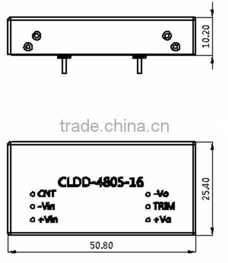 Adjustable high precision single output DC-DC power module