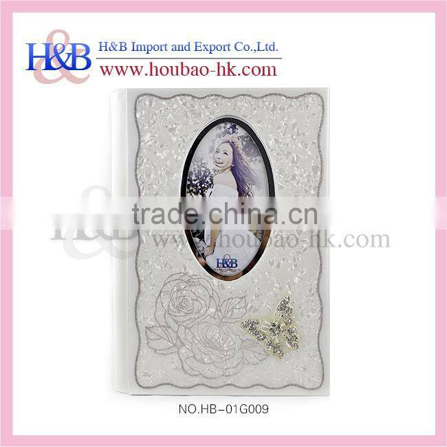 H&B wholesales new design 8*12,12*18 beautiful aunty photo album