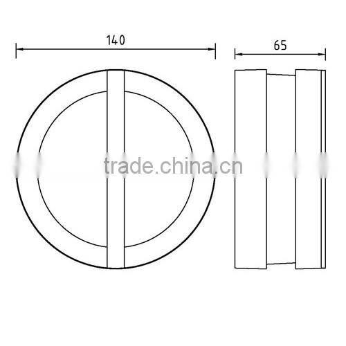Item 1001 Round Aluminum Housing GS Approved Outdoor IP54 LED Wall Light