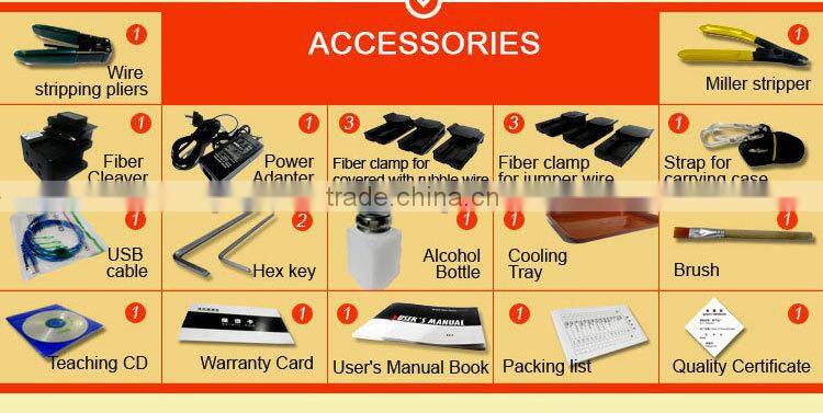 Fiber Optic Splicer Machine Fiber To The Home Splicing Machine Multi Colors
