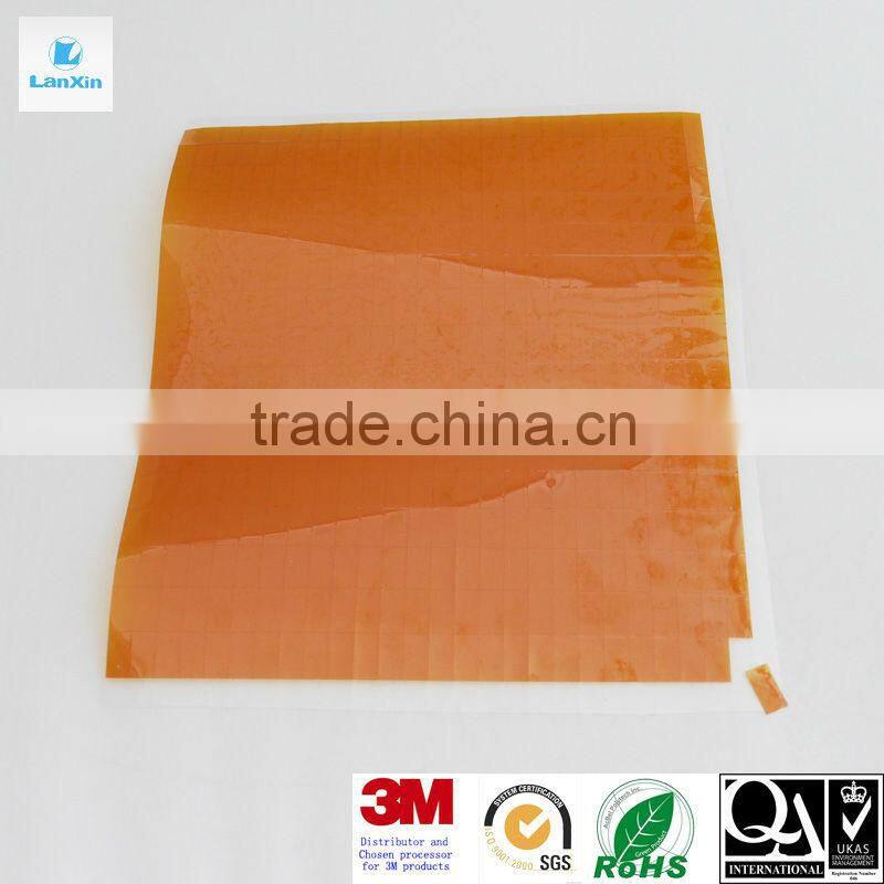 Stamping opaque adhesive film sticker