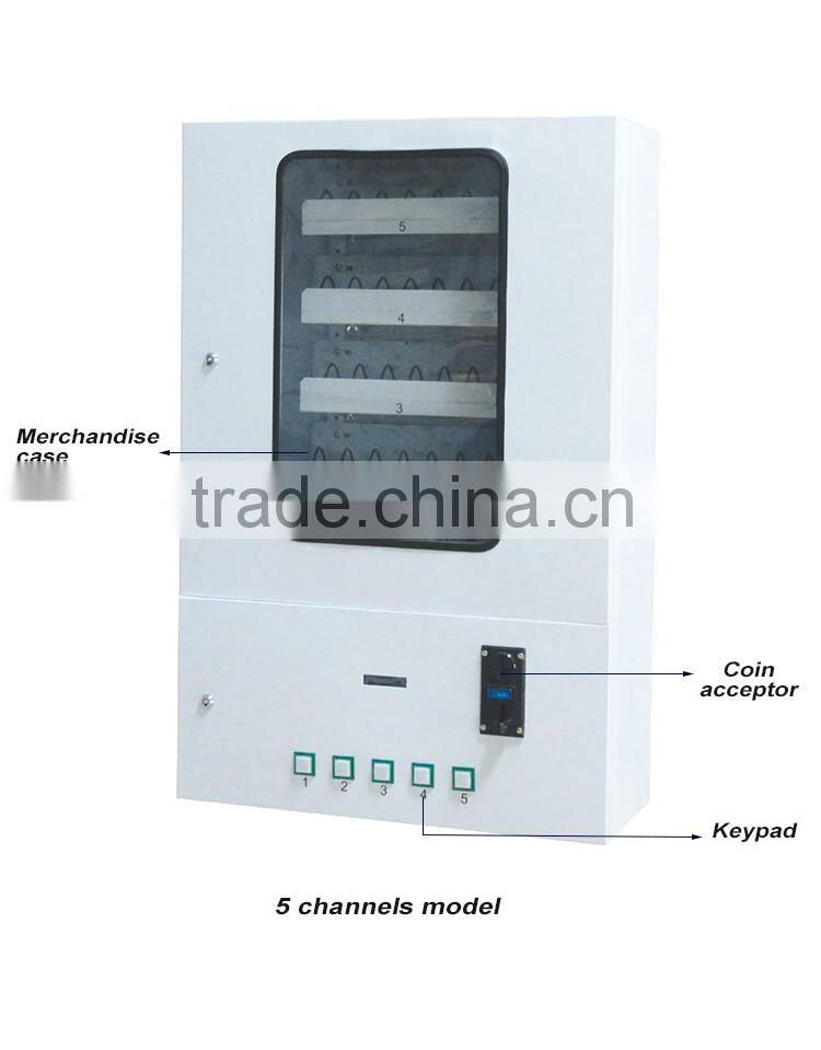 Non-Refrigerated Medium Candy&Chocolate&Snack Vending Machine with coin operated with CE approved