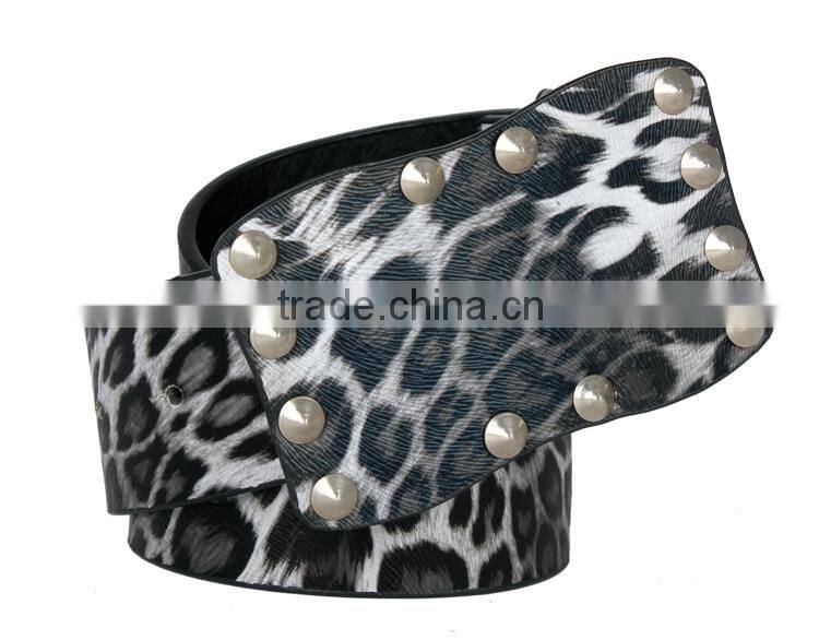 Genuine leather women's dress belt basic colors