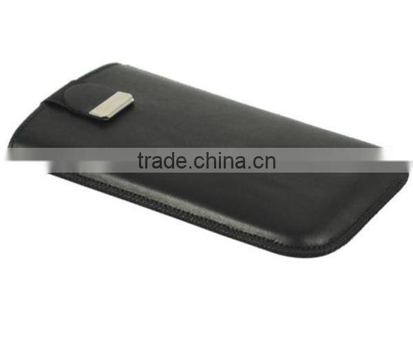 genuine natural leather cover sleeve case pouch for Samsung Galaxy S6 Edge