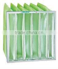 Non-woven pocket filter for clean room
