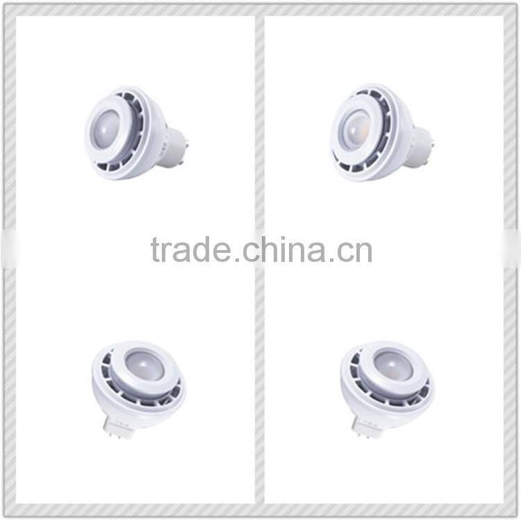 Upgrade CRI92 super brightness dimmable gu10 220v cob led spot light 3 years warranty