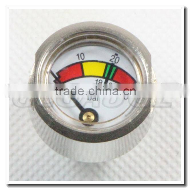 High quality chrome-plated fire extinguisher valve gauges