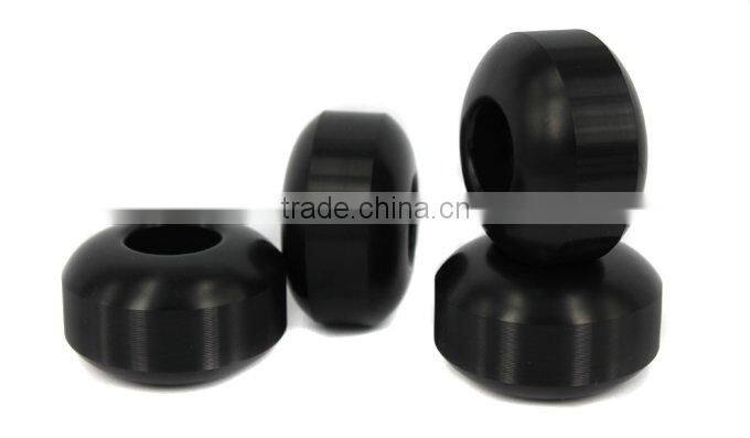 High quality urethane black skateboard wheels