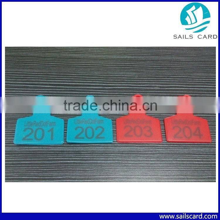 50*42mm Small Goat sheep ear tags for Food traceability