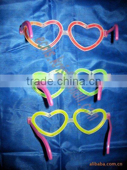 Glow eye glasses luminous glasses