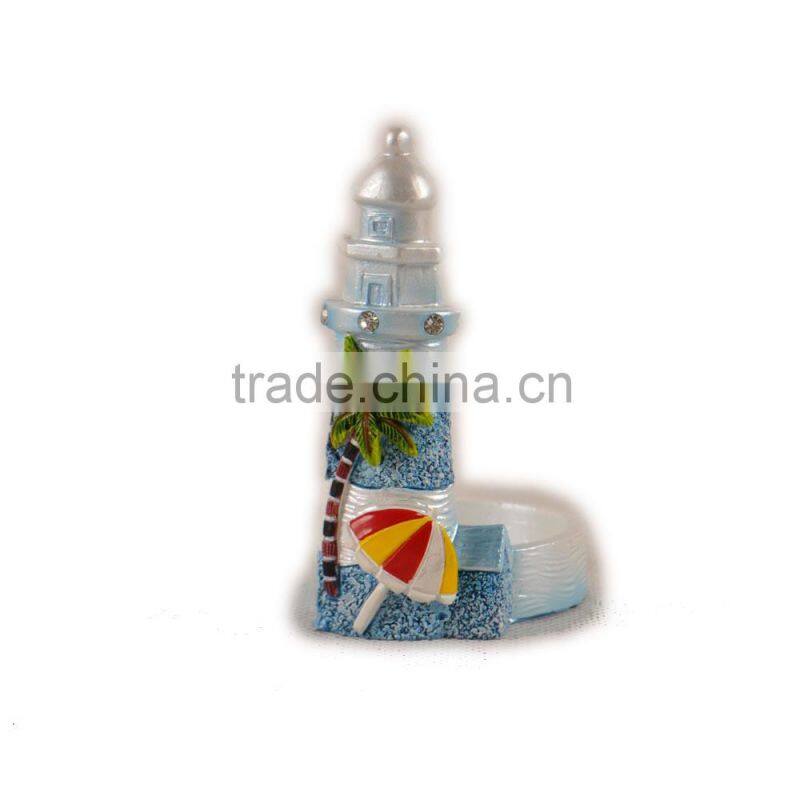 Lizard statue candle holder wholesale resin candle holder