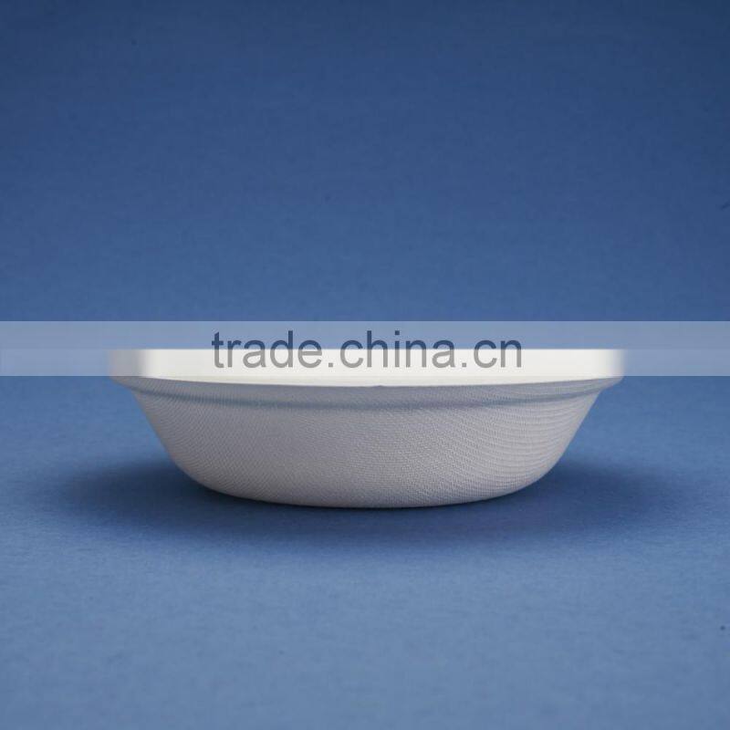 BL-40 14 oz disposable unique cheap hot soup sugarcane paper bowls