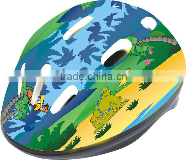 Colorful Comic Picture Adorable Children Helmet