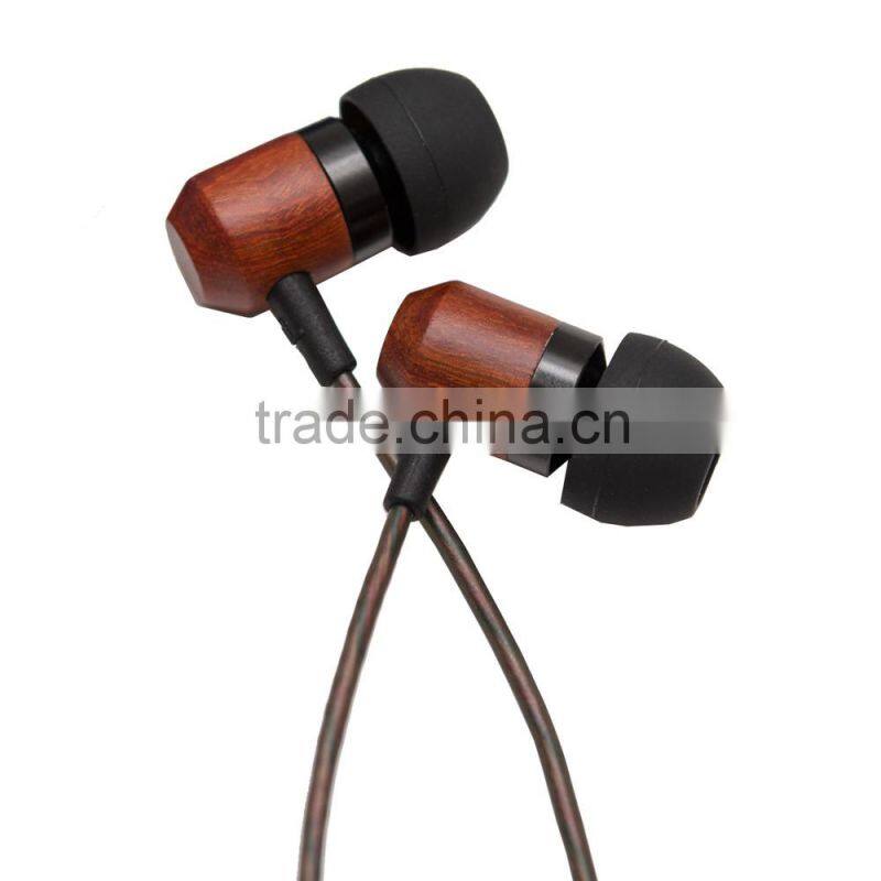 Shozy Zero HiFi wooden stereo dynamic in ear earphones ie8 ie800 custom earphones