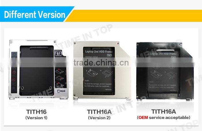 9.5mm SATA 2nd HDD Caddy TITH16A for Macbook Macbook pro