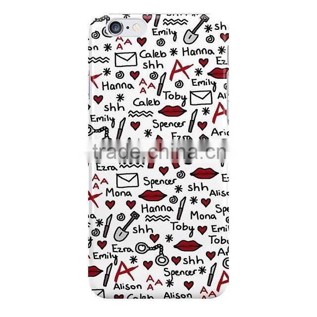 TPU phone case printer, custom printed phone case for iphone 6