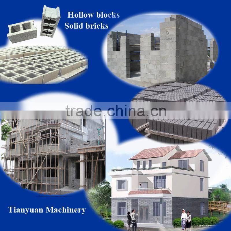 QTJ4-26C Excellent quality Cheapest semi auto bricks machinery