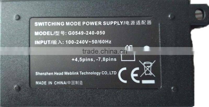 24V 1A POE Adapter for router,cpe,power over ethernet cable