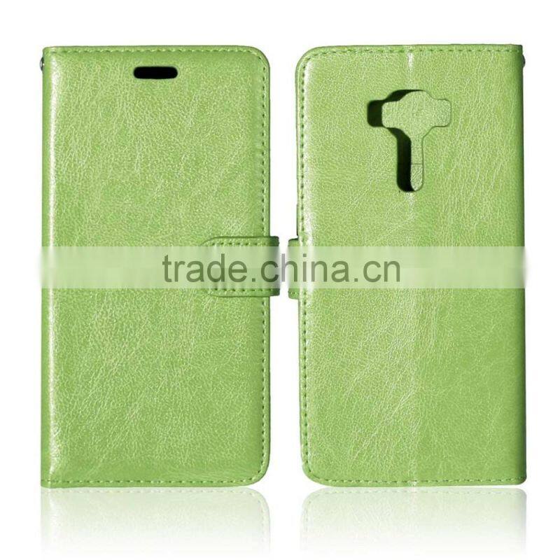 Cell Phone PU Leather Flip Card-slot Case for ASUS ZenFone ZD552KL