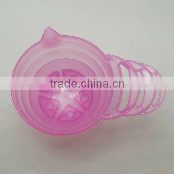 salon plastic hair dyeing bowl
