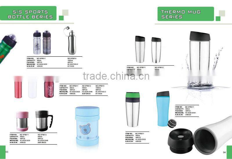 Stainless steel vacuum food jug