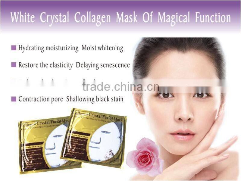 OEM moisturize whitening anti-wrinkle facial rose sleep gel mask