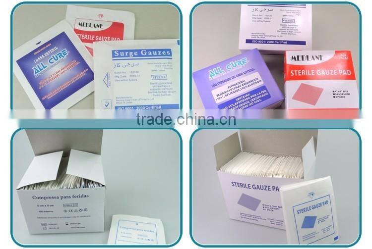 sterilization of surgical gauze swab for wound care