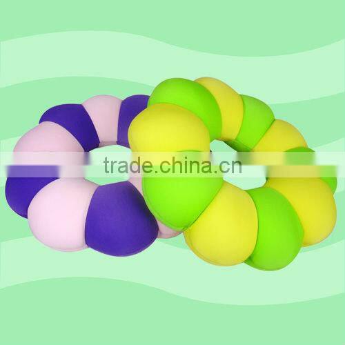 colorful polystyrene cushion