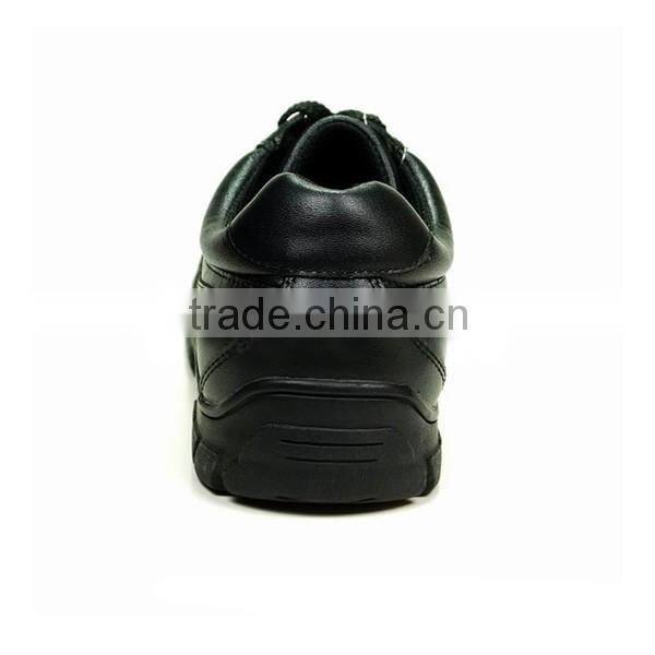 OEM Welcomed Breathable Mesh Lining Black Action Shoes for Kids